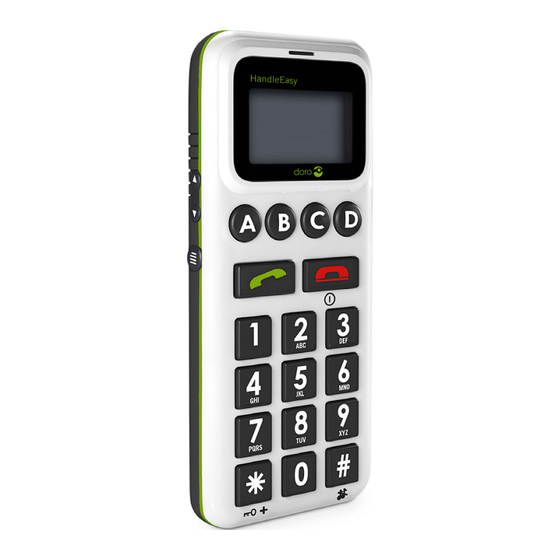 Doro Handle Easy 328gsm Handbuch