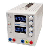 PeakTech 6205 Bedienungsanleitung