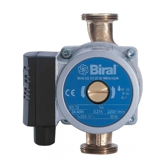Biral WX 10 Handbücher
