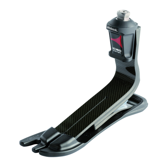 Otto Bock 1C60 Triton Gebrauchsanweisung