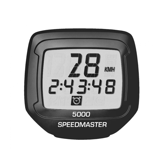 SPEEDMASTER 5000 Handbuch