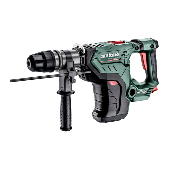 Metabo KHA 18 LTX BL 40 Originalbetriebsanleitung