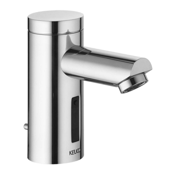 KEUCO IR Sensor Montageanleitung Und Bedienungsanleitung