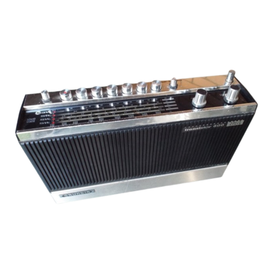 Grundig transistor 600 solid state Bedienungsanleitung