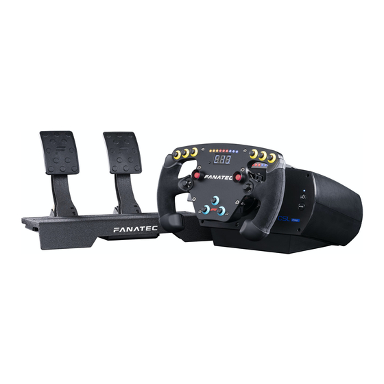 FANATEC CSL Elite F1 Set Kurzanleitung