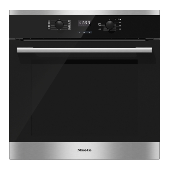 Miele H2561BP Kurzgebrauchsanweisung