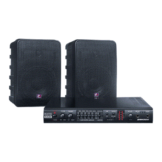 Samson DMS80 Bedienungsanweisungen