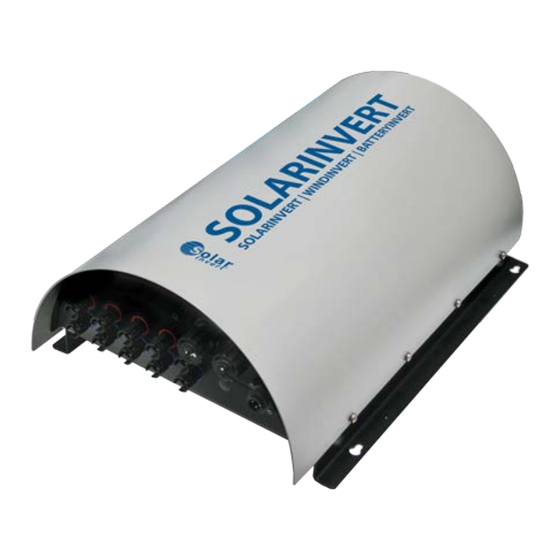 Solar Invert BatteryInvert Technisches Handbuch