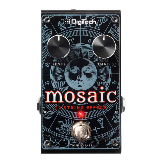 DigiTech mosaic Bedienungsanleitung