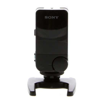 Sony HVL-IRC Bedienungsanleitung