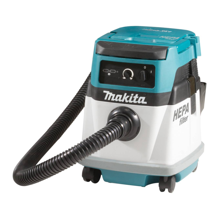 Makita DVC150L Betriebsanleitung