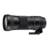 Sigma 150-600mm f5-6.3 DG OS HSM C Bedienungsanleitung