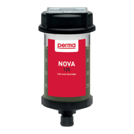 Perma NOVA 125 Betriebsanleitung