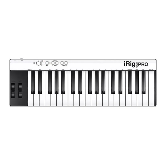 IK Multimedia iRig Keys Pro Handbuch