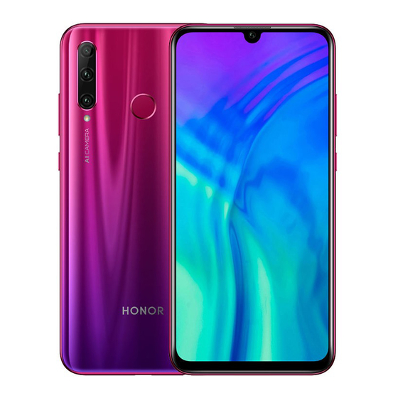 honor HRY-LX1T Schnellstartanleitung