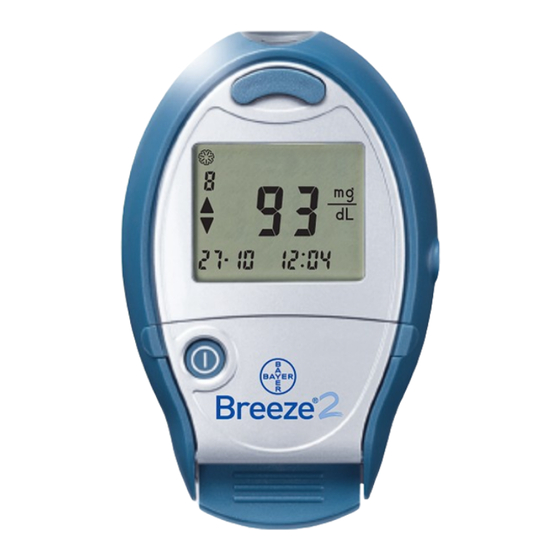 Bayer HealthCare Breeze2 Bedienungsanleitung