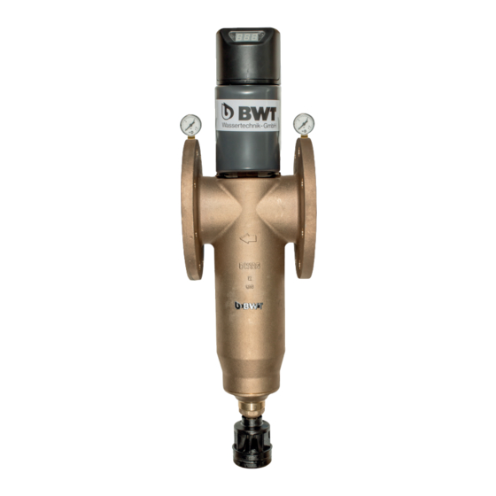 BWT Multipur AP 65 Einbau- Und Bedienungsanleitung