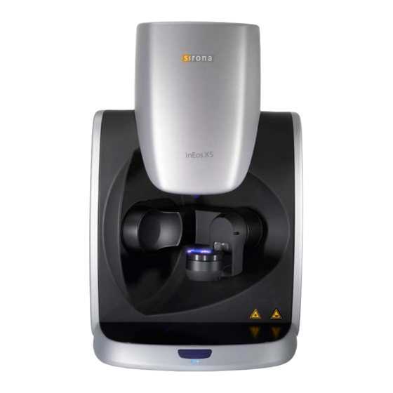Sirona INEOS X5 Gebrauchsanweisung