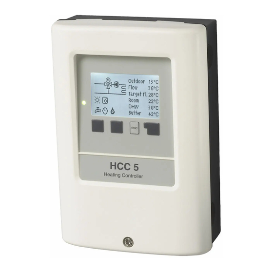 Sorel HCC 5 Montageanweisung Und Bedienanleitung