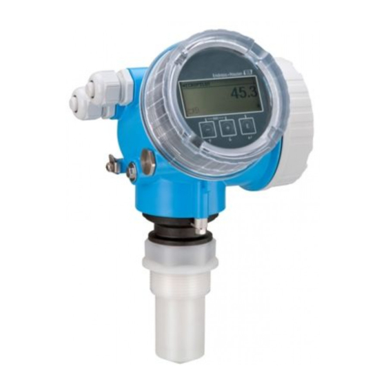 Endress+Hauser Micropilot FMR50 PROFIBUS PA Kurzanleitung