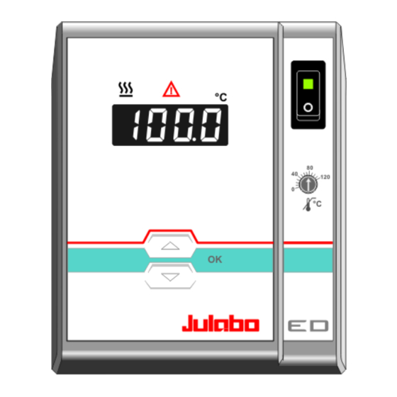 Julabo ED-5 Betriebsanleitung