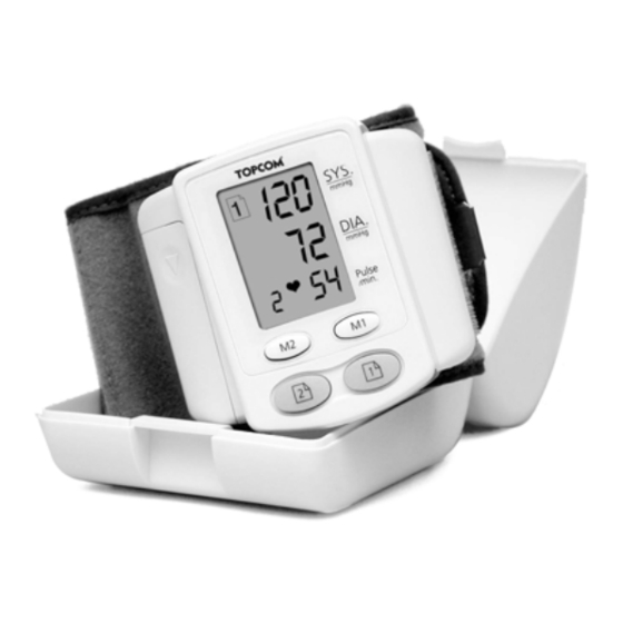Topcom bpm wrist 2300 Bedienungsanleitung
