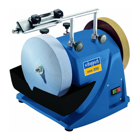 Scheppach nsm 200 Originalanleitung