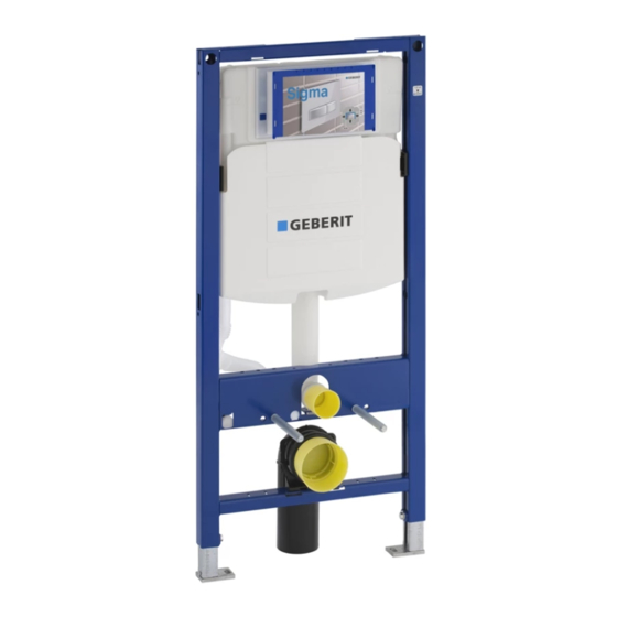 Geberit DUOFIX Montageanleitung