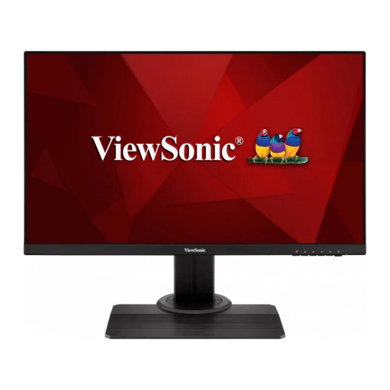 ViewSonic XG2705-2K Bedienungsanleitung