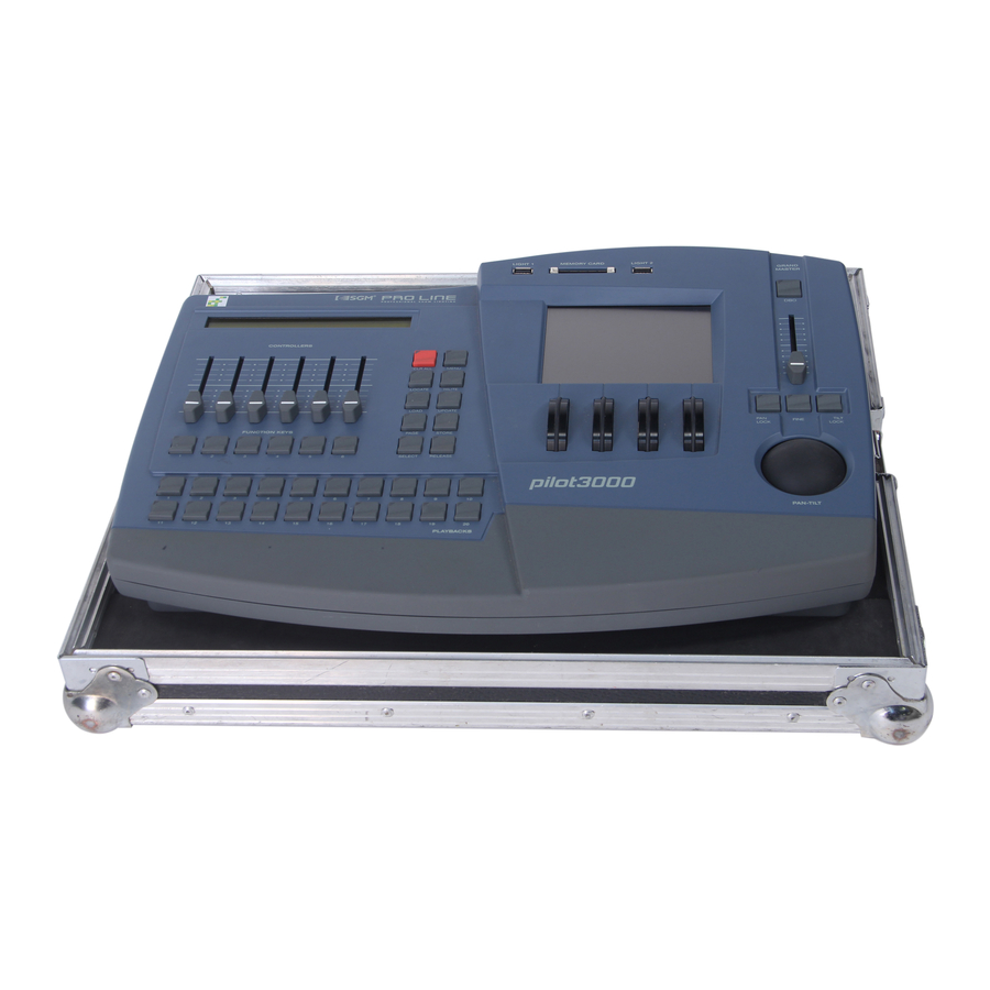 SGM Pilot 3000 Benutzerhandbuch