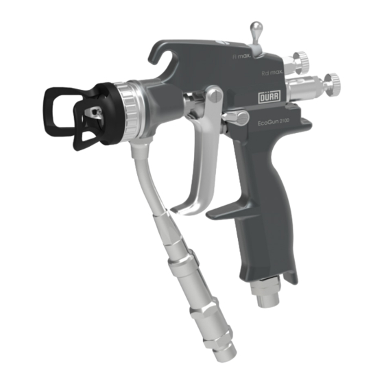 Durr EcoGun 2100 Betriebsanleitung