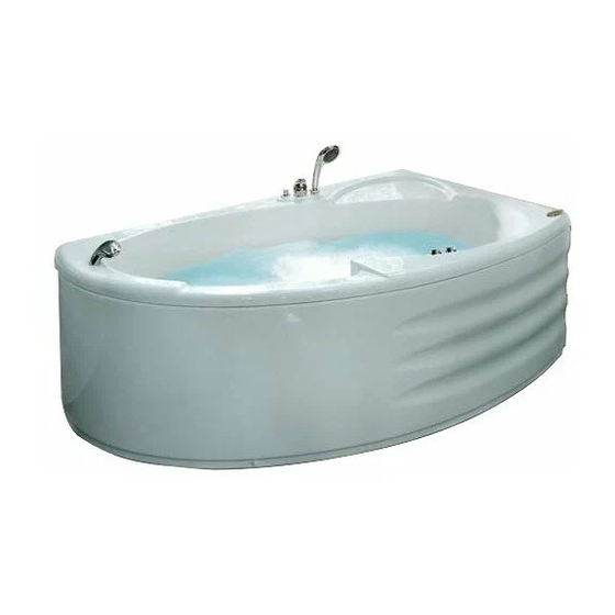 Jacuzzi Alba Vorinstallationsblatt