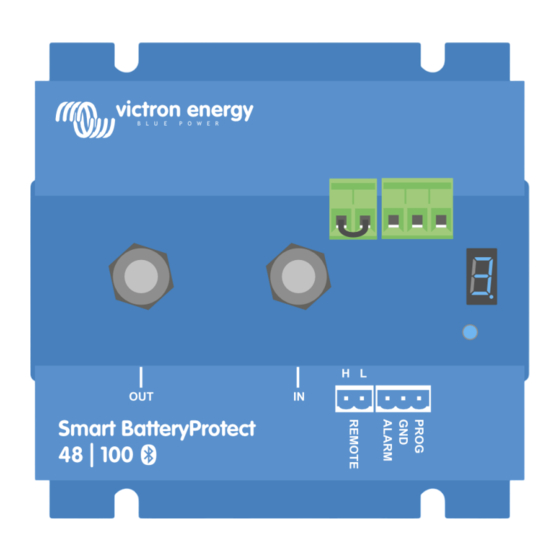 Victron energy Smart BatteryProtect 48V 100A Bedienungsanleitung