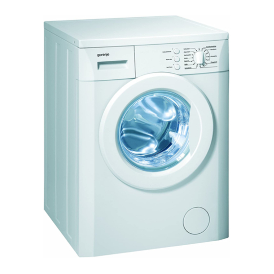 Gorenje WA50140 Gebrauchsanweisung