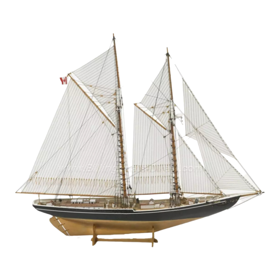 Billing Boats BLUENOSE II ''600'' Montageanleitung