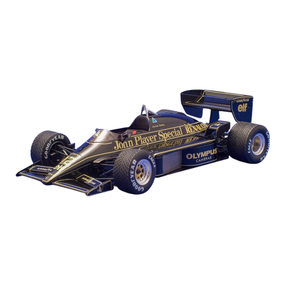 Fujimi LOTUS 97T RENAULT Bedienungsanleitung
