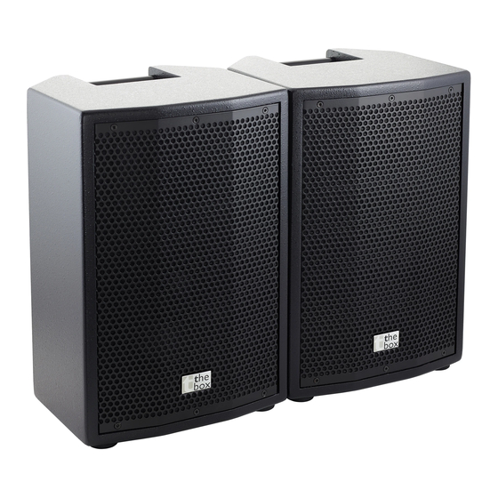 thomann The box CL 108 Bedienungsanleitung