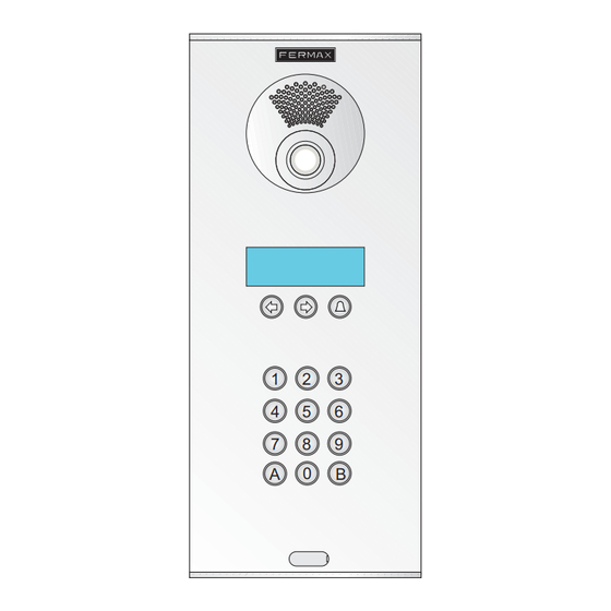 Fermax VDS-BUS2-DUOX SYSTEM Programmierungshandbuch