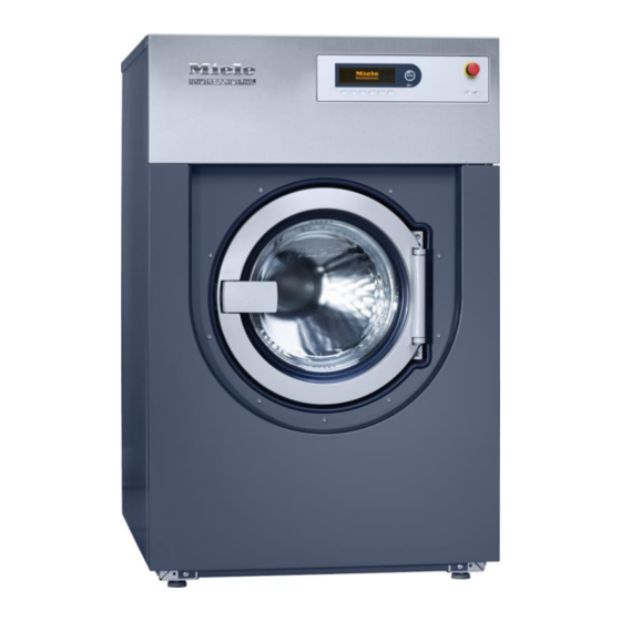 Miele professional PW 5136 MF Installationsplan