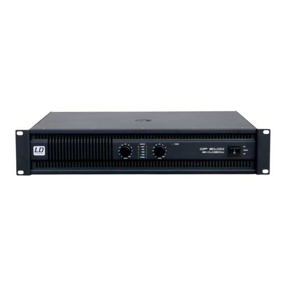 LD Systems DEEP2 Serie Bedienungsanleitung
