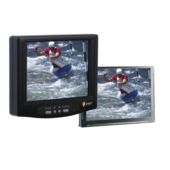 Eneo VMC-6.4LCD-P1 Montage- Und Betriebsanleitung