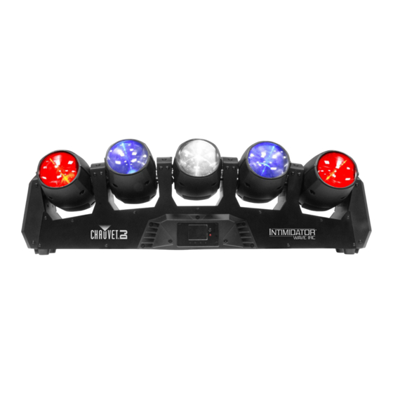 Chauvet DJ Intimidator Wave IRC Schnellanleitung