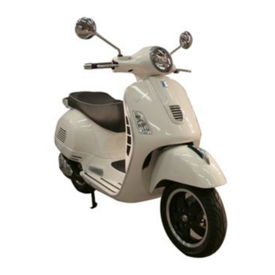 PIAGGIO Vespa GTS Super 125 i.e. Handbücher