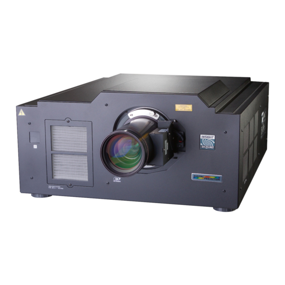 Digital Projection INSIGHT 4K Dual LED-Serie Bedienungsanleitung