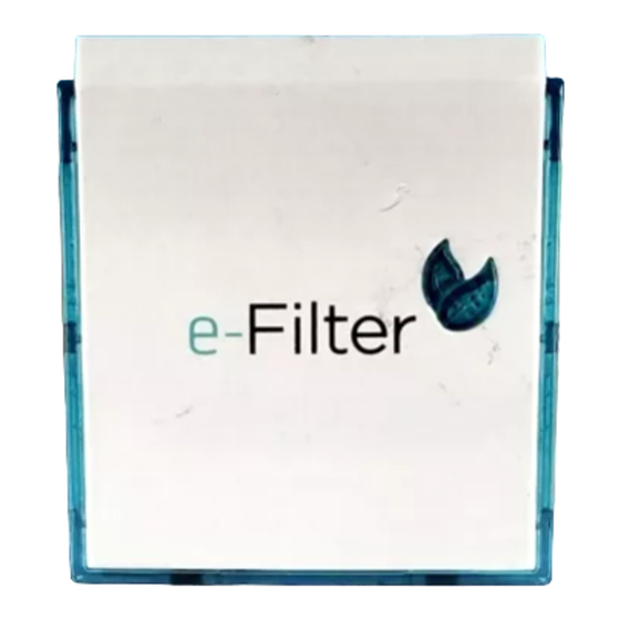 Sharp E-Filter Bedienungsanleitung