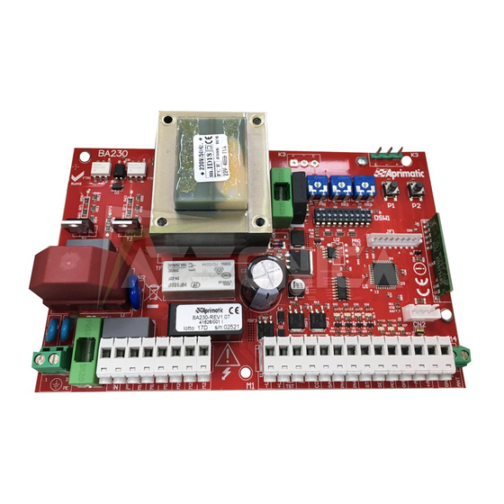 Aprimatic BA230 Handbuch