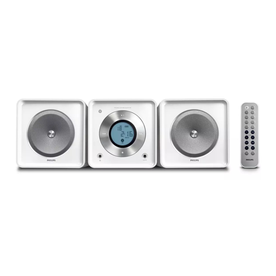Philips MCM108 Benutzerhandbuch