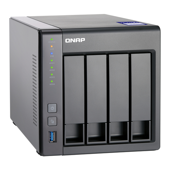 QNAP TS-431X2 Bedienungsanleitung