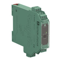 Pepperl+Fuchs KCD2-SOT Serie Handbuch