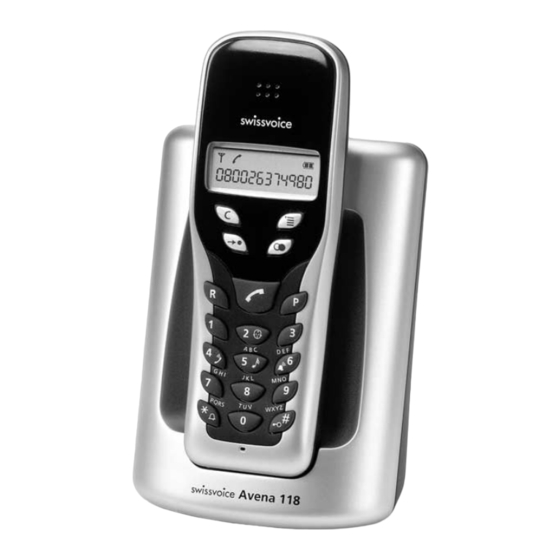 Swissvoice Avena 118 Handbücher